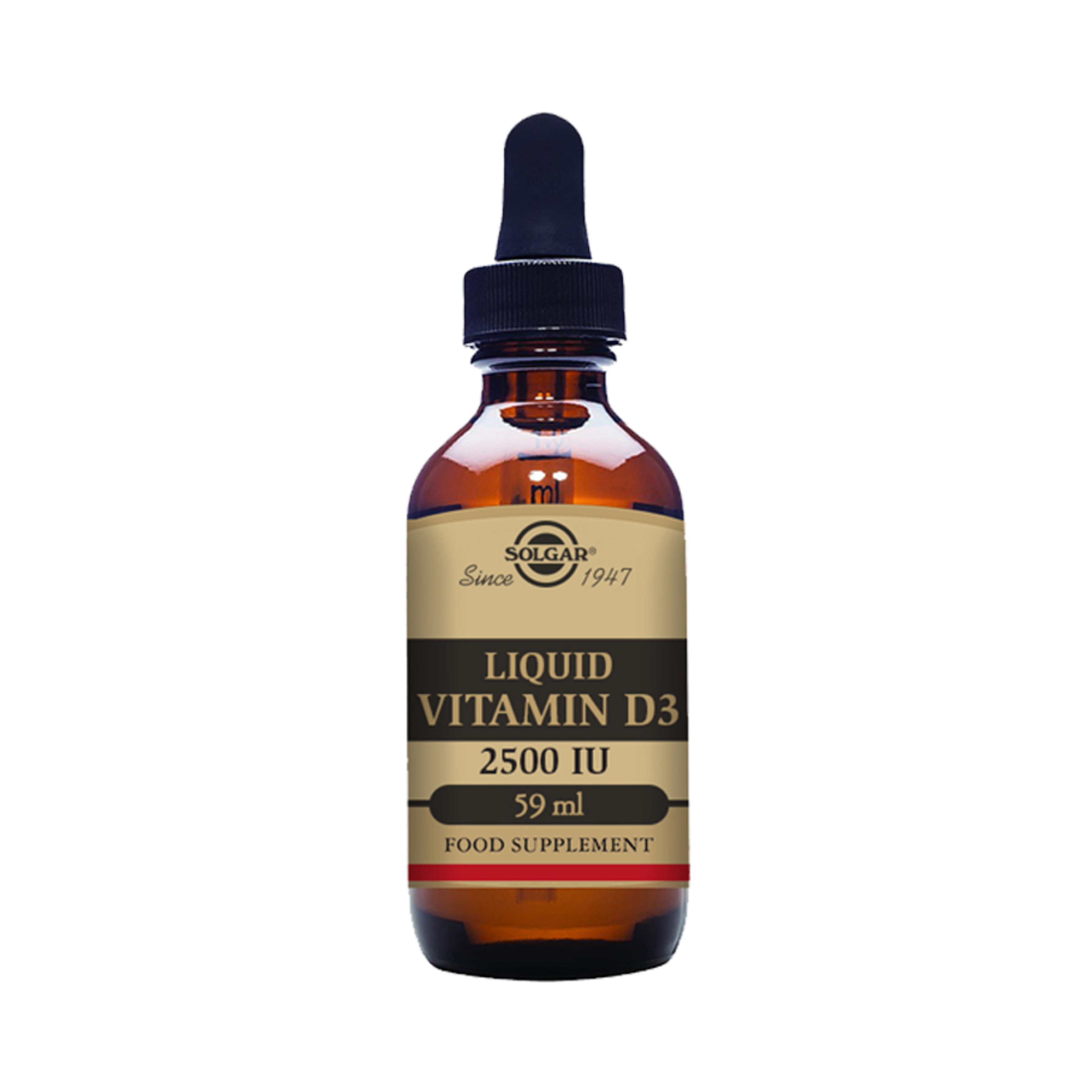 Solgar - Liquid Vitamin D3 2500 IU (62.5 mcg) 59ml – The French Pharmacy