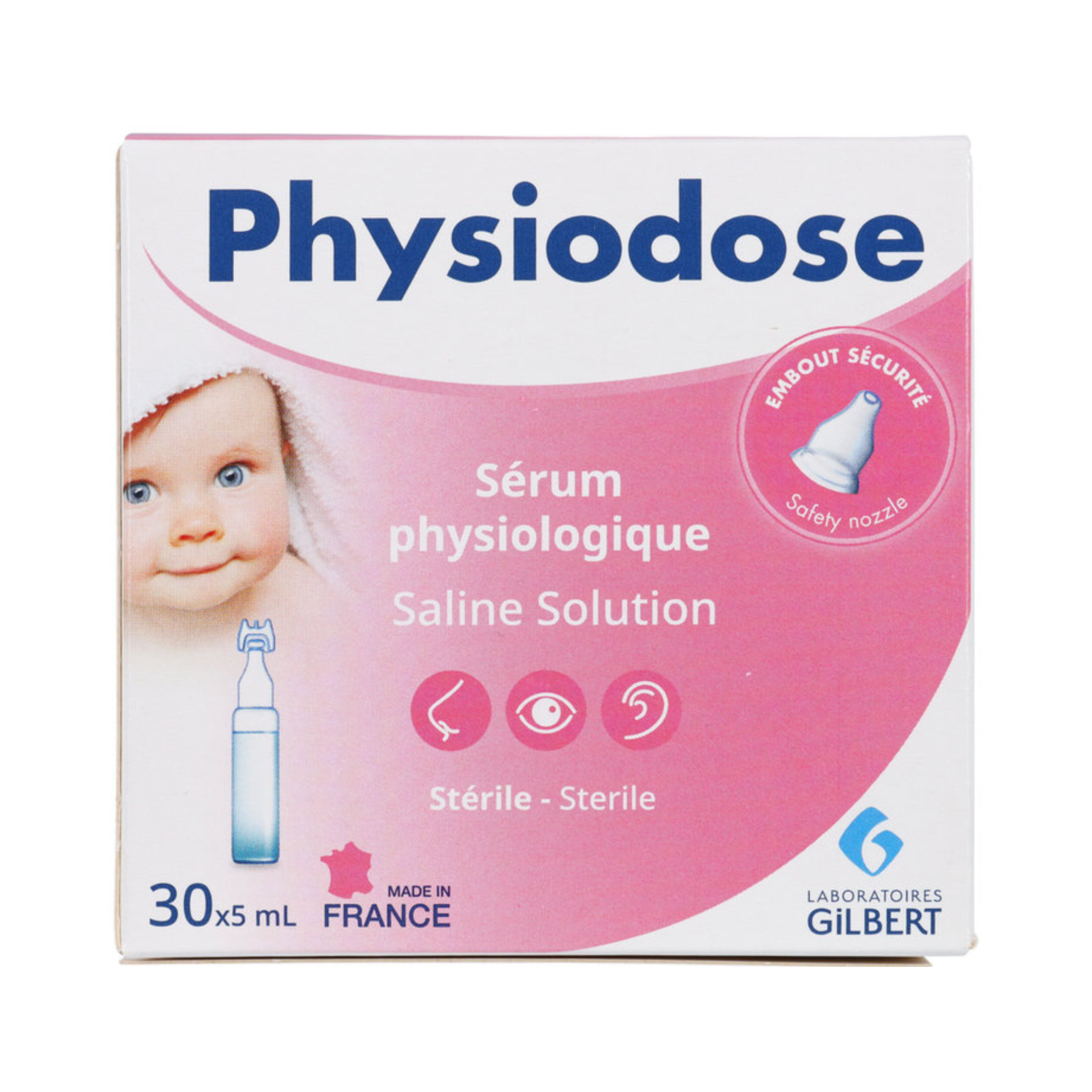 Physiodose - Physiological Serum 30x5ml – The French Pharmacy