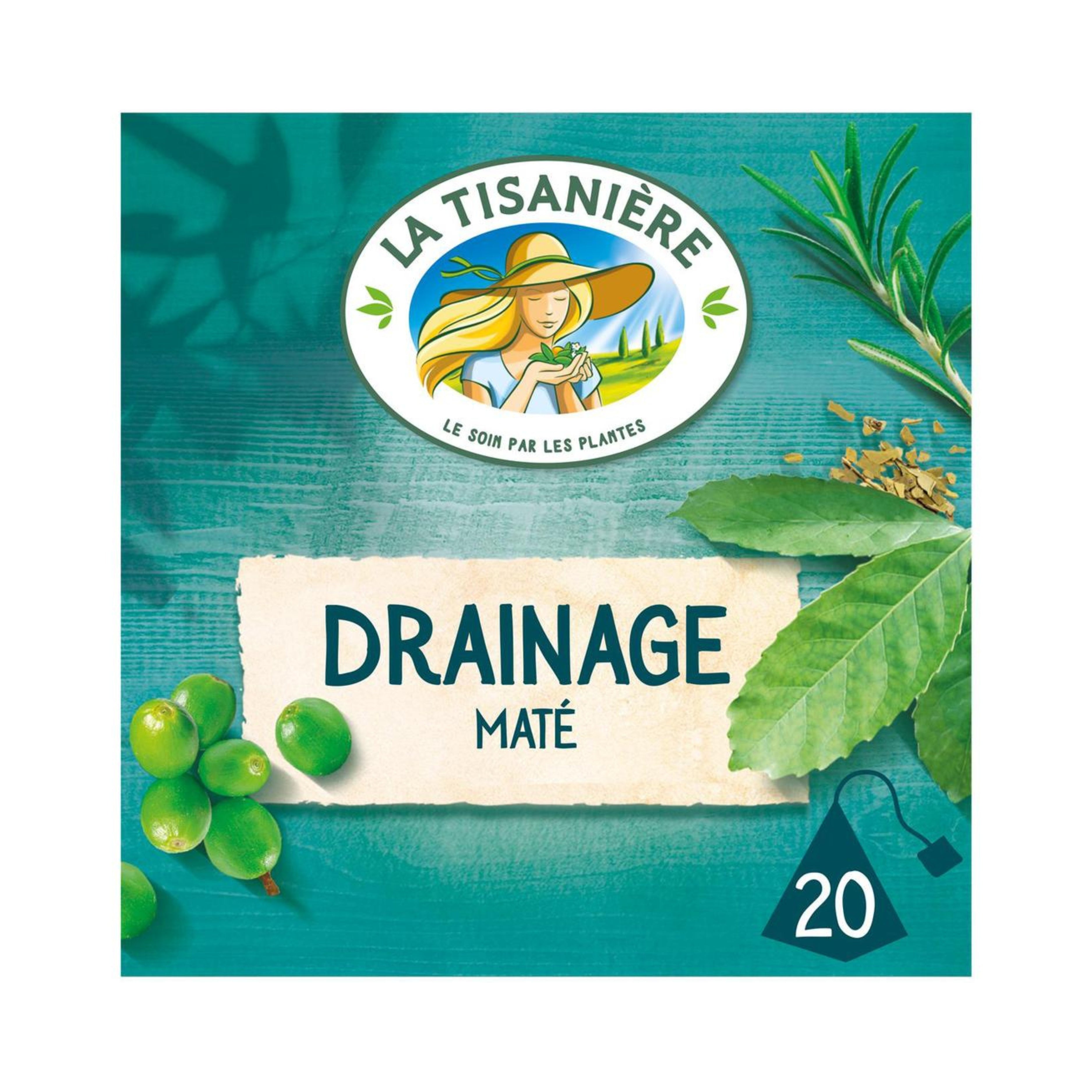 La Tisanière - Drainage Maté 20 Sachets – The French Pharmacy