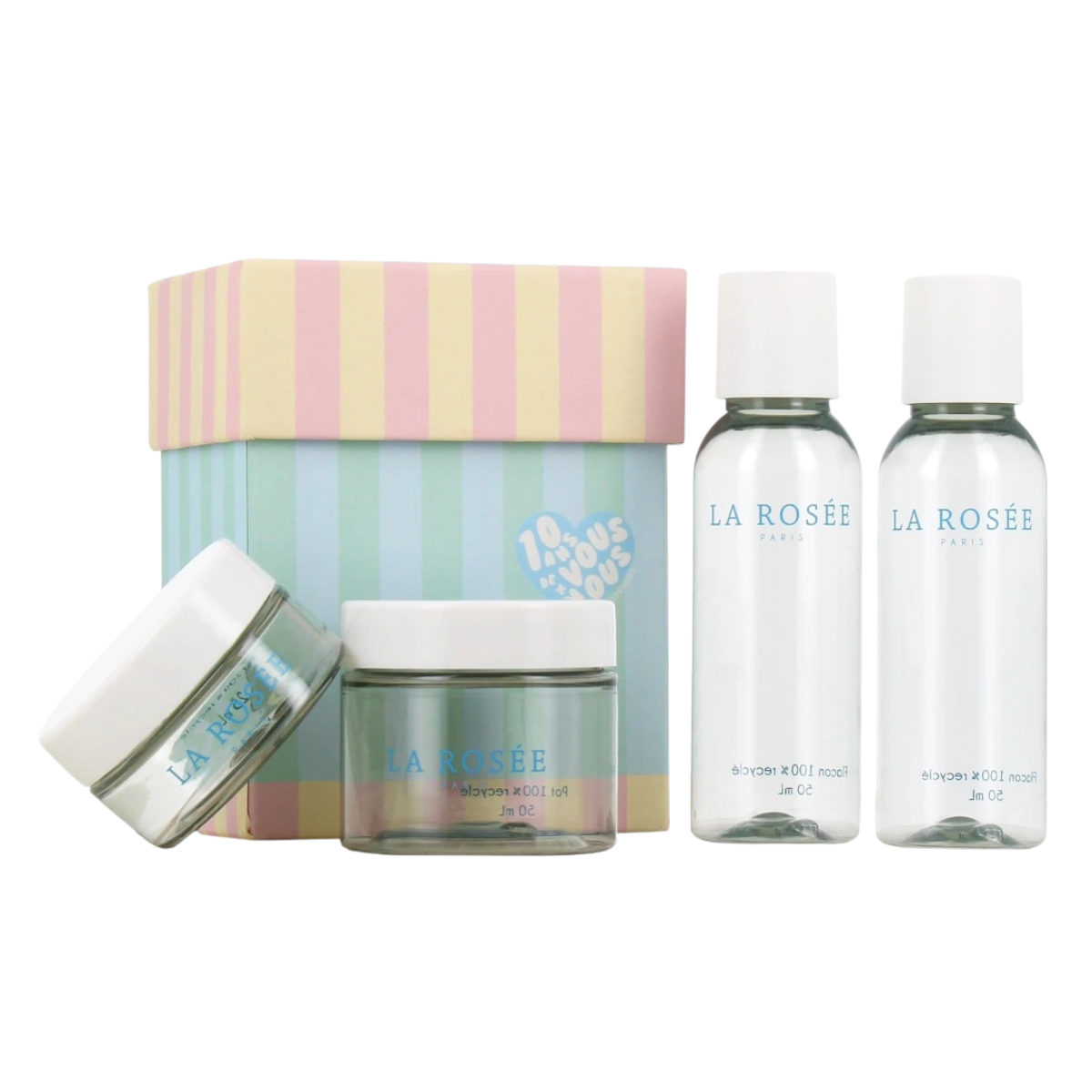 La Rosée - Reusable Travel Kit 3 Pieces – The French Pharmacy