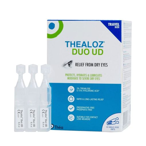 Théa - Thealoz Duo Single Unit Dose Dry Eye Drops 30 x 0.4ml