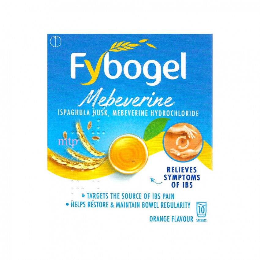 Fybogel Mebeverine Orange 10 Sachets (P) The French Pharmacy