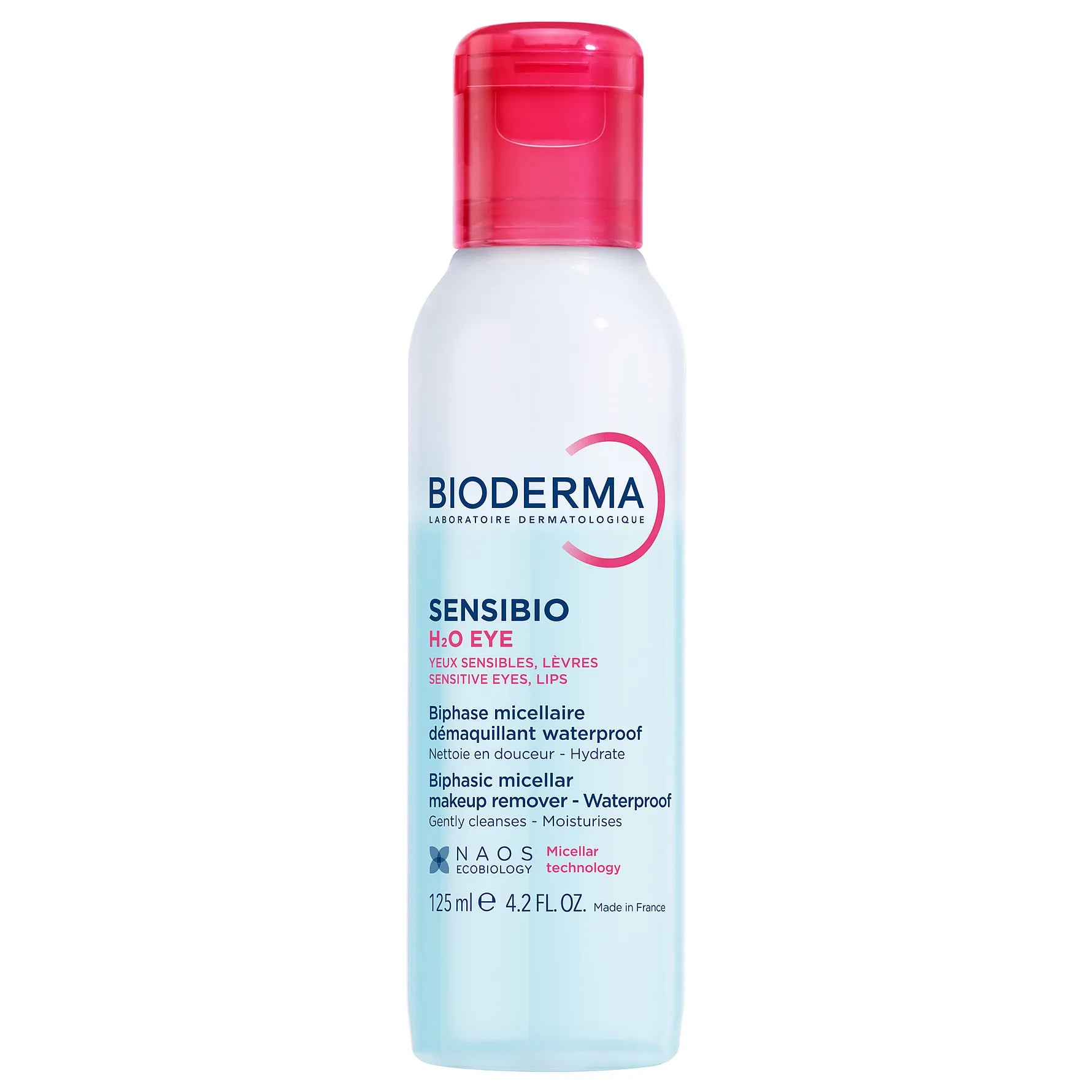 Bioderma - Sensibio H2O Eye Waterproof Make Up Remover 125ml The French Pharmacy Bioderma - Sensibio H2O Eye Waterproof Make Up Remover 125ml The French Pharmacy
