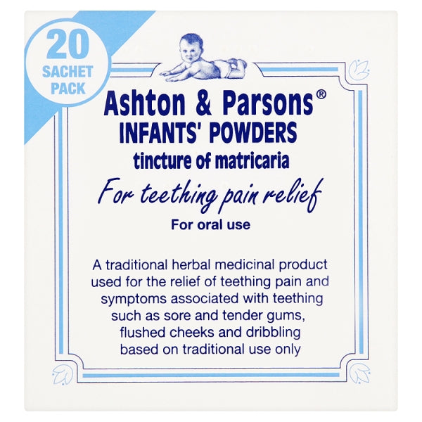 Ashton & Parsons - Teething Powders x 20 Sachets