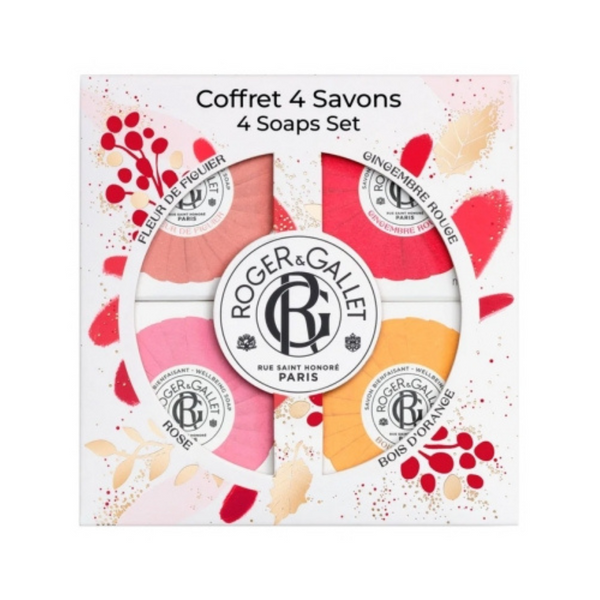 Roger & Gallet - Wellbeing Soap Gift Set 4x50g