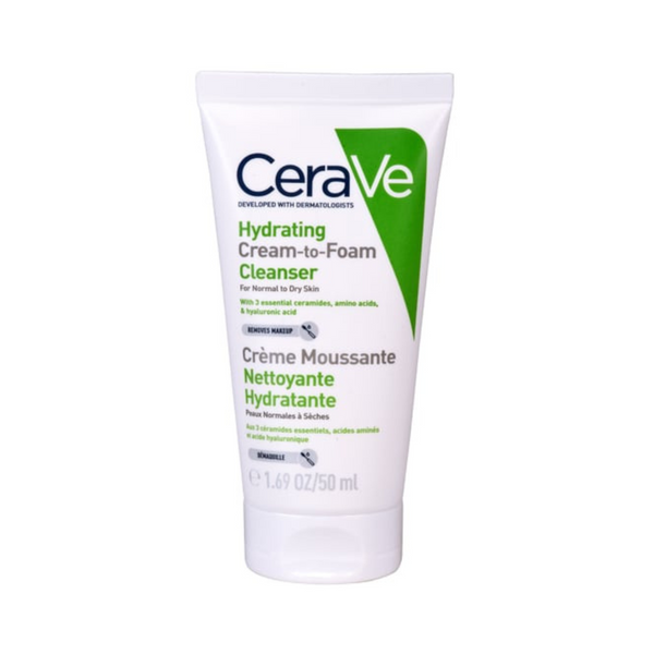 CeraVe - Hydrating Cream to Foam Cleanser