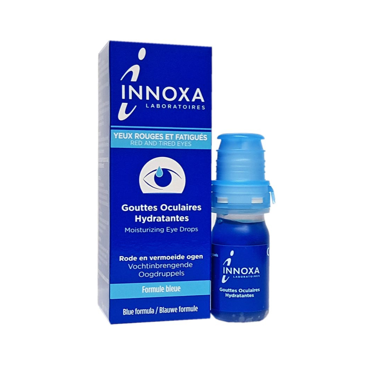 2 x Innoxa Gouttes Bleues French eye drops 2 x 10 ml (0.35 fl.oz