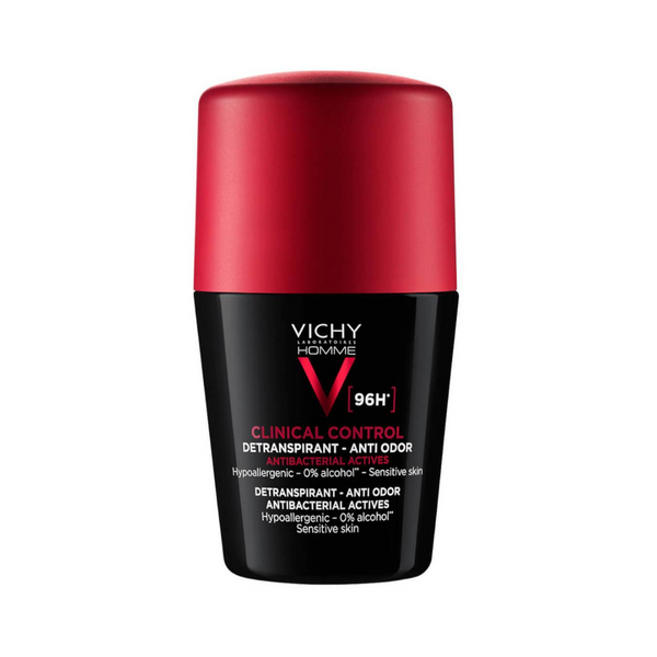 Vichy - Homme 96H Clinical Control Roll On Deodorant 50ml