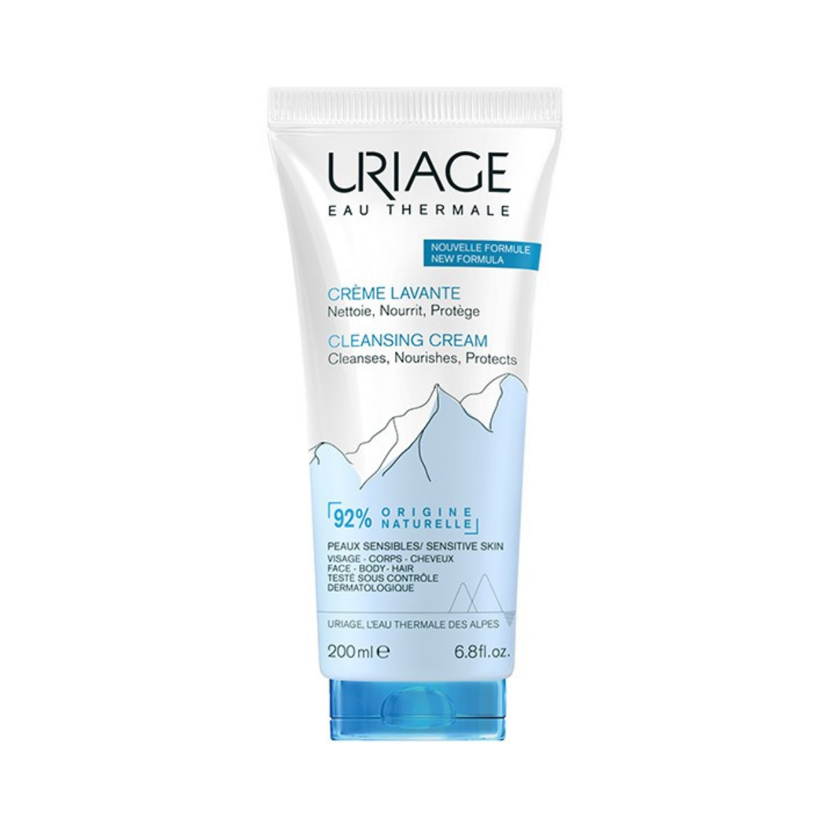 URIAGE BABY 1st No-Rinse Cleansing Water 1L + 1st Cleansing Cream 200ml