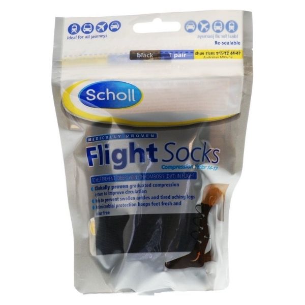Scholl - Flight Socks Sizes 9-12 / 44-47 – The French Pharmacy