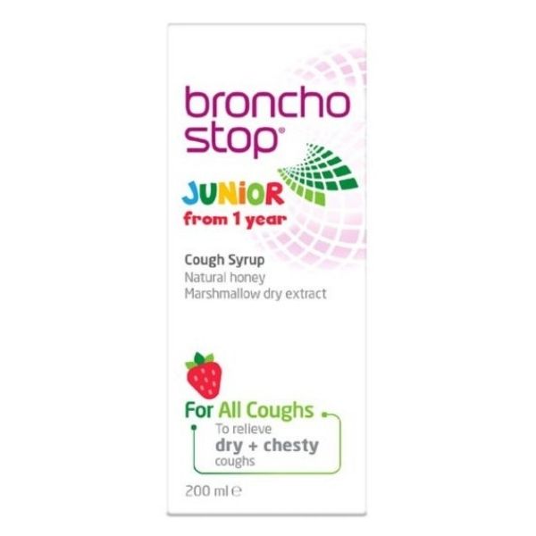 Broncho Stop Junior Cough Syrup 200ml The French Pharmacy
