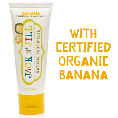 Jack N’ Jill - Toothpaste Organic Banana 50g