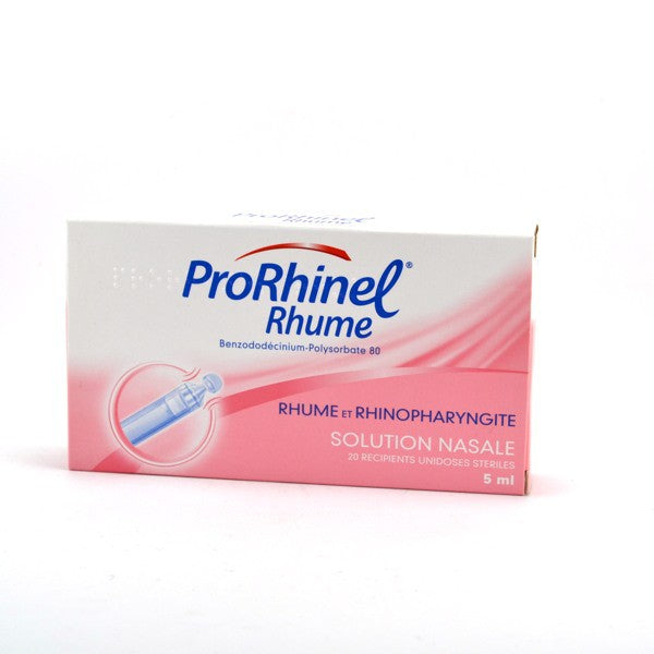 ProRhinel - Rhume Solution Nasale 20 Doses 5ml – The French Pharmacy