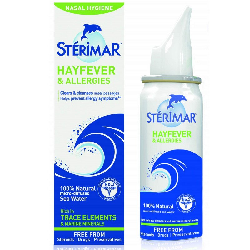  Sterimar Isotonic Nasal Hygiene Nasal Spray 100ml : Health &  Household
