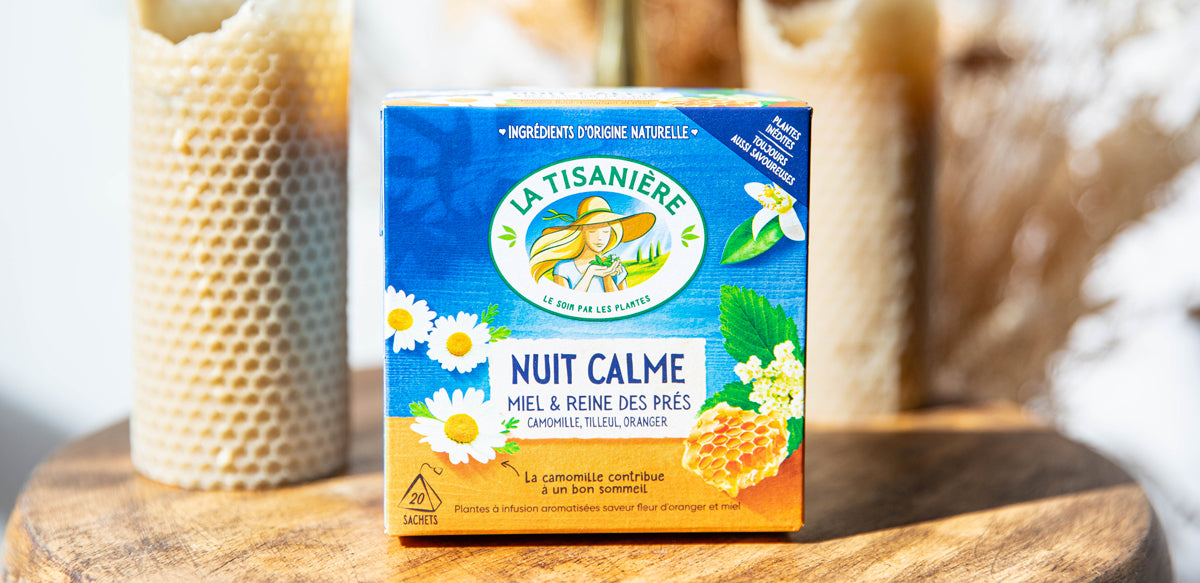 La Tisanière - Night Calm With Honey & Meadowsweet 20 Sachets