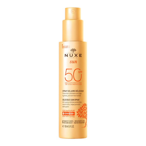 Nuxe - Delicious Sun Spray 150ml SPF50 + FREE After Sun Shampoo 100ml
