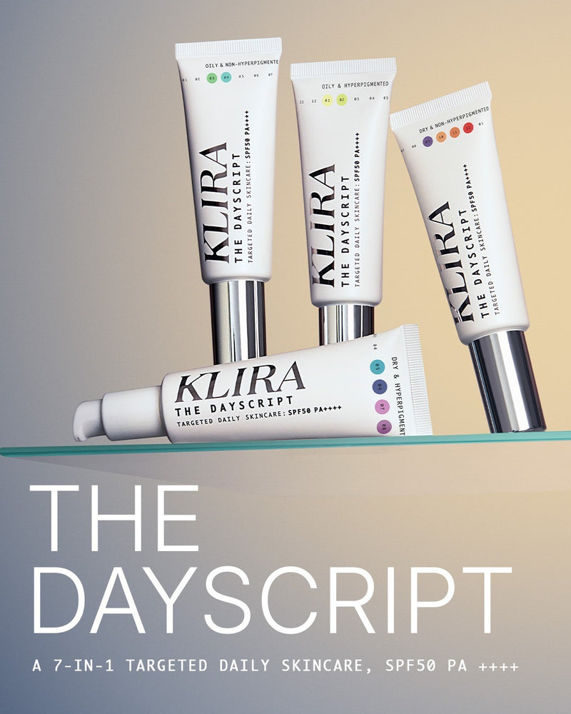 Klira - The Dayscript 7-in-1 targeted daily skincare, SPF50 PA ++++
