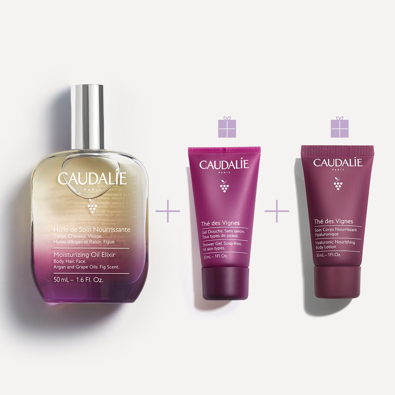 Caudalie - Fig Moisturizing Oil Elixir Gift Set