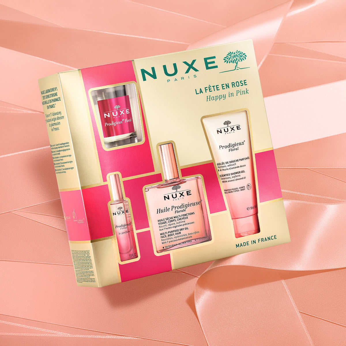 Nuxe gift set happy in pink - Shop online at LySkin.com
