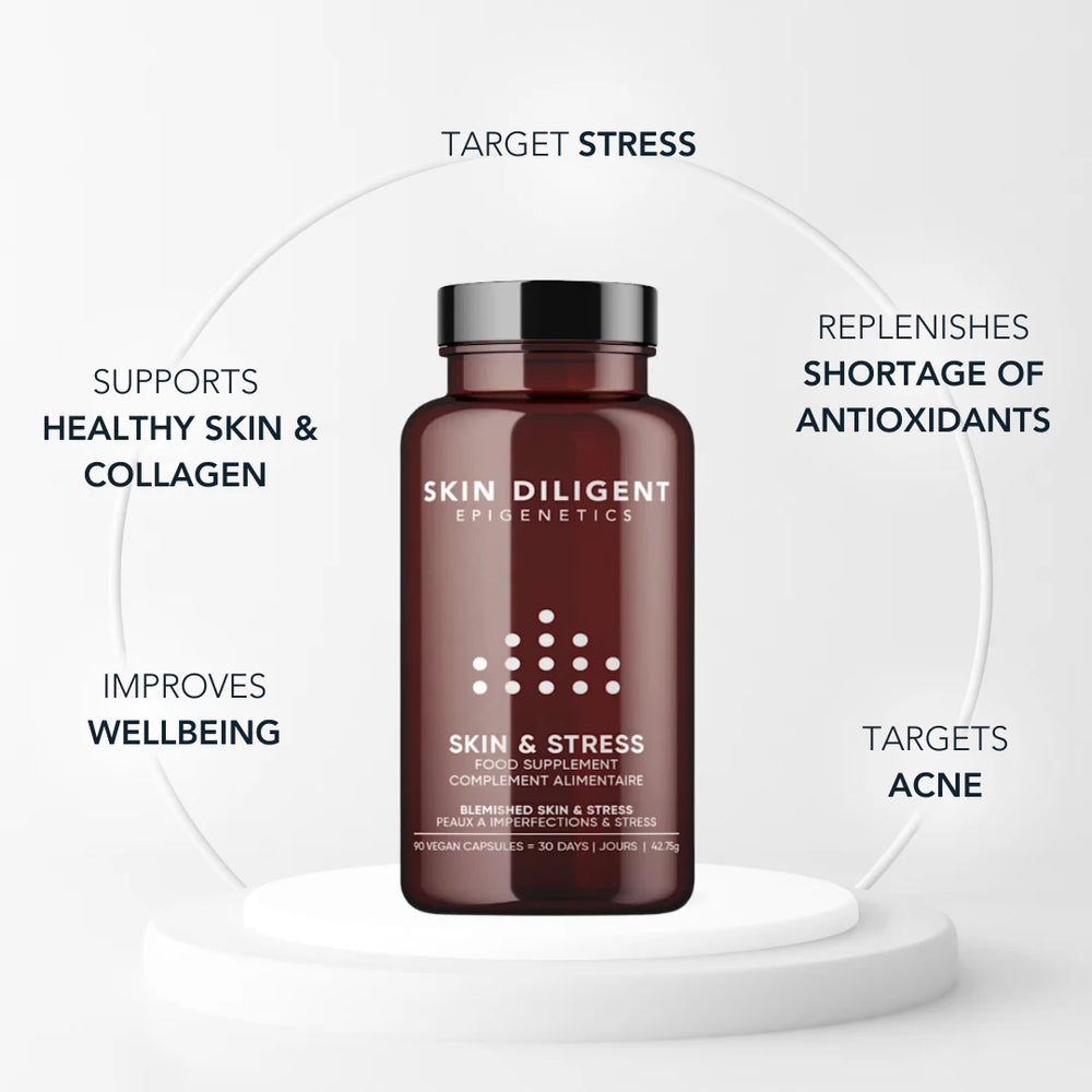 Skin Diligent Skin Stress for Clear Skin Wellbeing 90