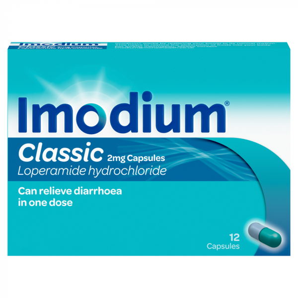 Imodium - Classic 2mg 12 Capsules (P)