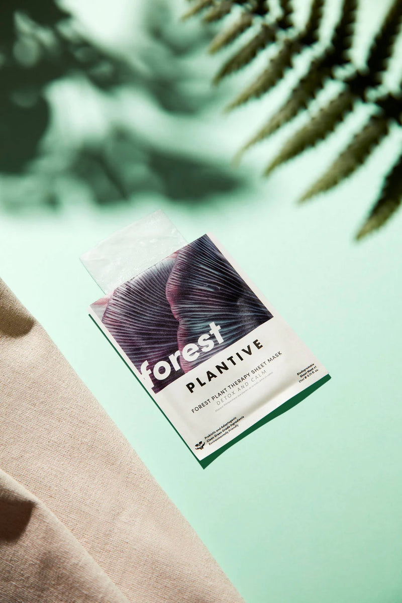 Plantive - Forest Detox And Calm Sheet Mask 21ml