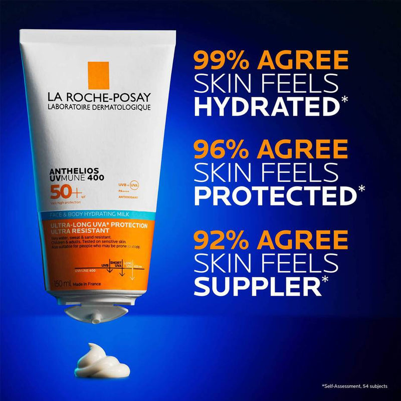 La Roche Posay - Anthelios UVMUNE 400 Face & Body Hydrating Milk SPF50+ 150ml
