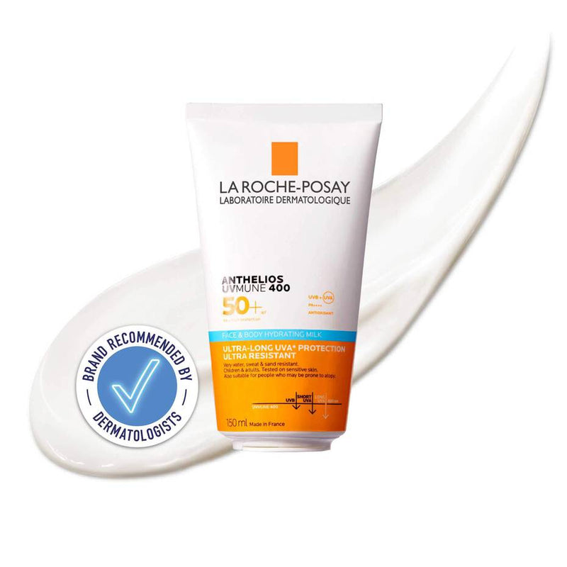 La Roche Posay - Anthelios UVMUNE 400 Face & Body Hydrating Milk SPF50+ 150ml