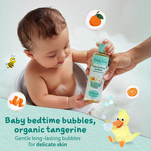 Childs Farm - Baby Bedtime Bubbles, Organic Tangerine 250ml