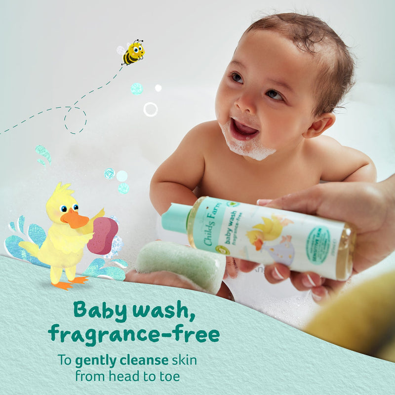 Childs Farm - Baby Wash, Fragrance-free 250ml