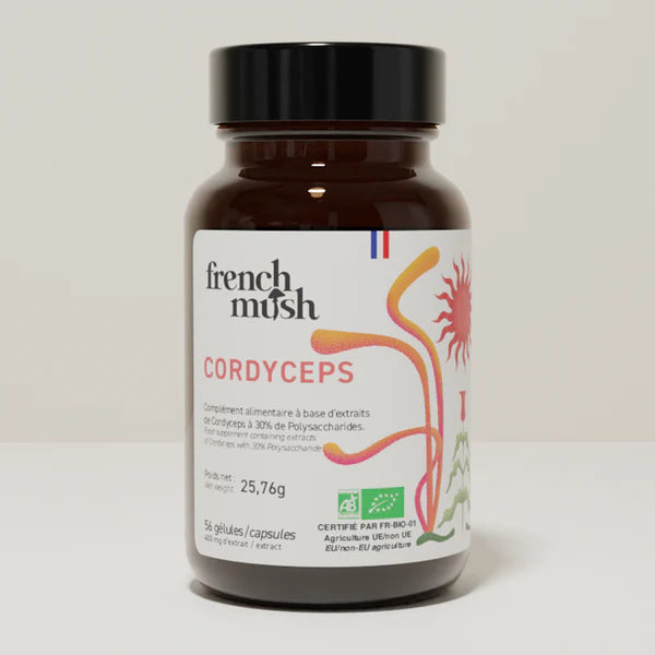 French Mush - Cordeyceps 56 Capsules