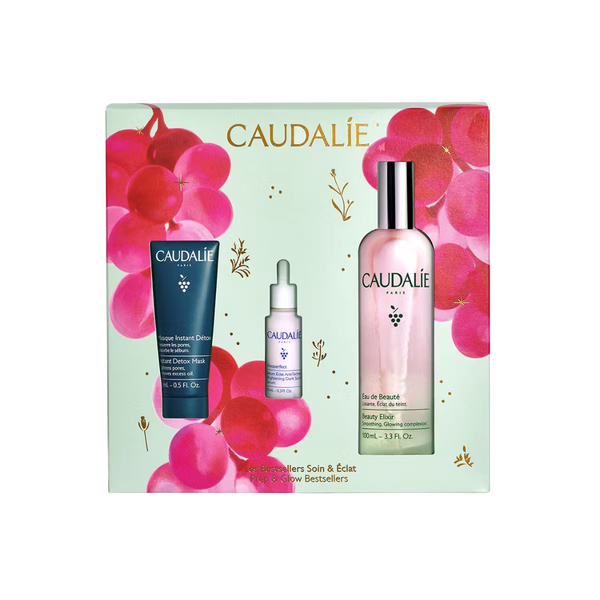Caudalie - Prep & Glow Bestsellers Trio Set