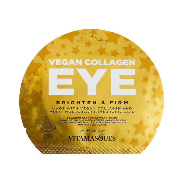 Vitamasques - Vegan Collagen Brighten & Firm Eye Mask 3ml