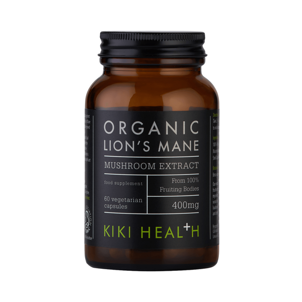 Kiki Health - Organic Lion's Mane Extract Mushroom 60 Capsules