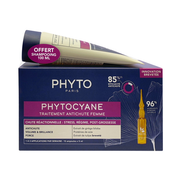 Phyto - PhytoCyane Reactional Hair Loss for Women + Free Shampoo Set