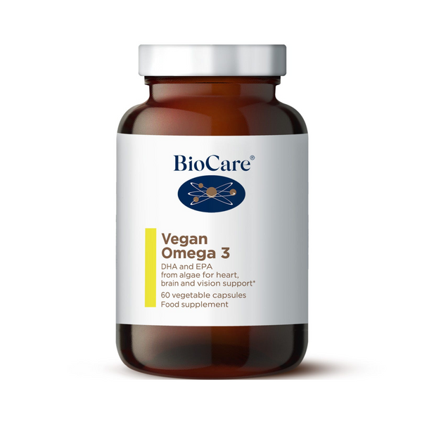 BioCare - Vegan Omega 3 (Algal DHA & EPA) 60 Capsules