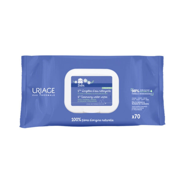 Uriage - Baby 1st Cleansing Wipes 70x