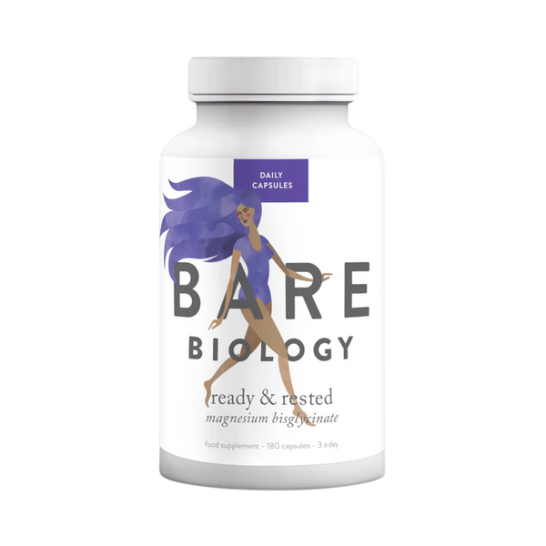 Bare Biology - Ready & Rested Magnesium Bisglycinate 180 Capsules