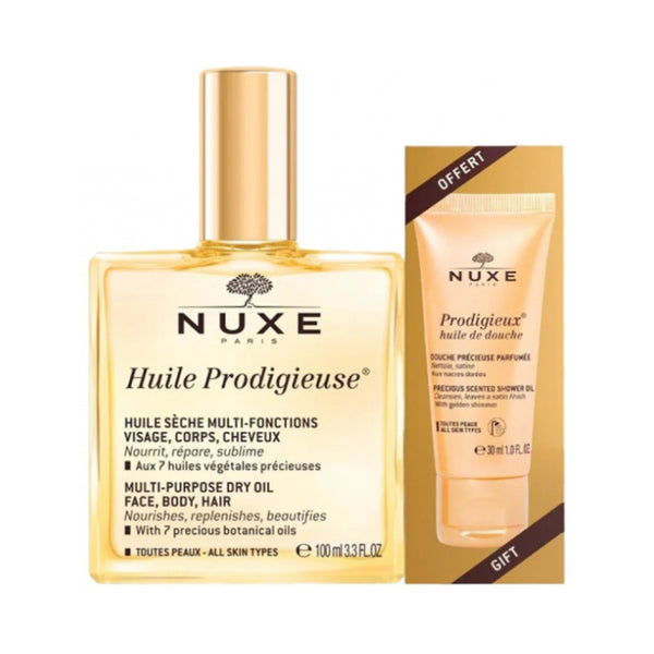 Nuxe - Huile Prodigieuse® 100ml & Free Prodigieux® Shower Oil 30ml