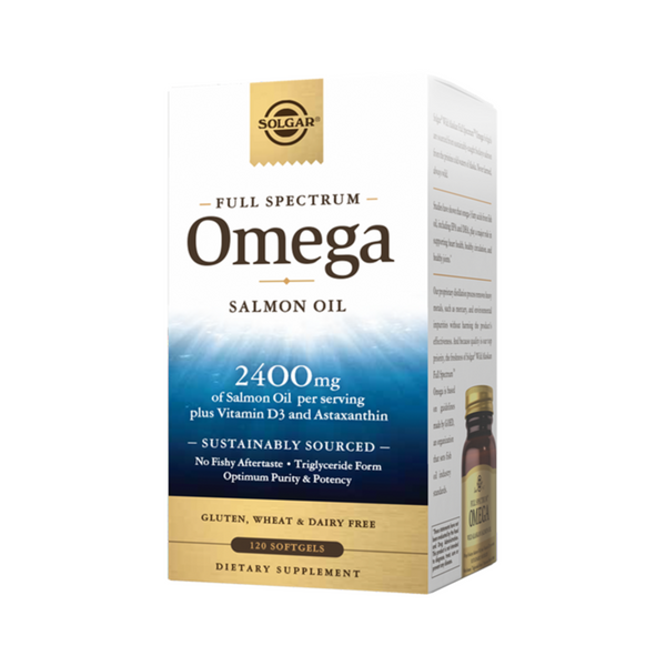 Solgar - Full Spectrum Omega Salmon Oil 120 Softgels