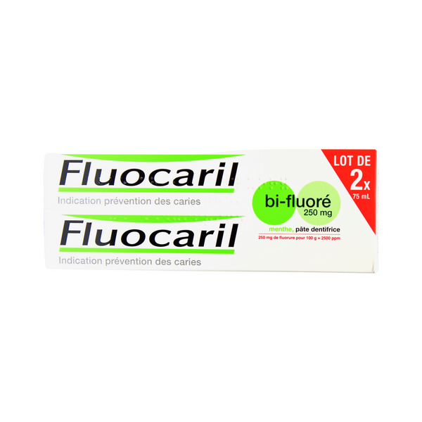 Fluocaril - Bi-Fluoride 250mg Mint Toothpaste