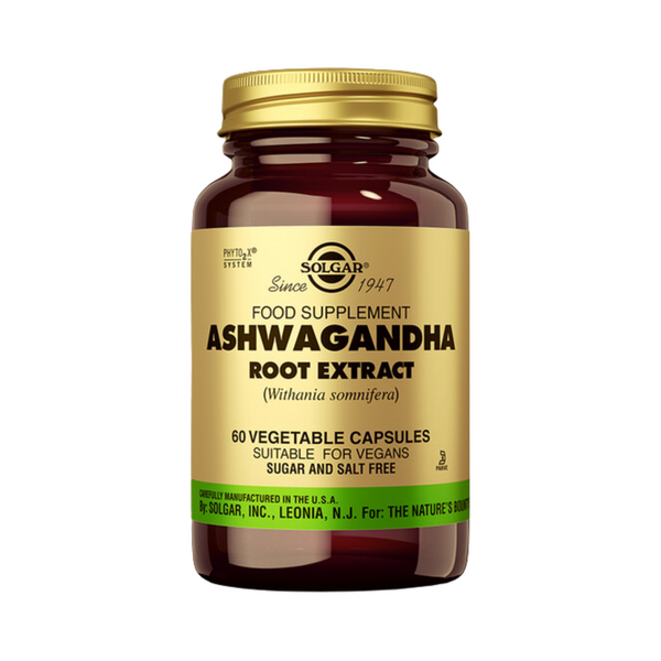 Solgar - Ashwagandha Root Extract 60 Vegetable Capsules