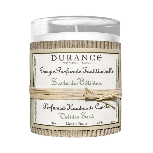 Durance - Vetiver Zest Perfumed Candle 180g