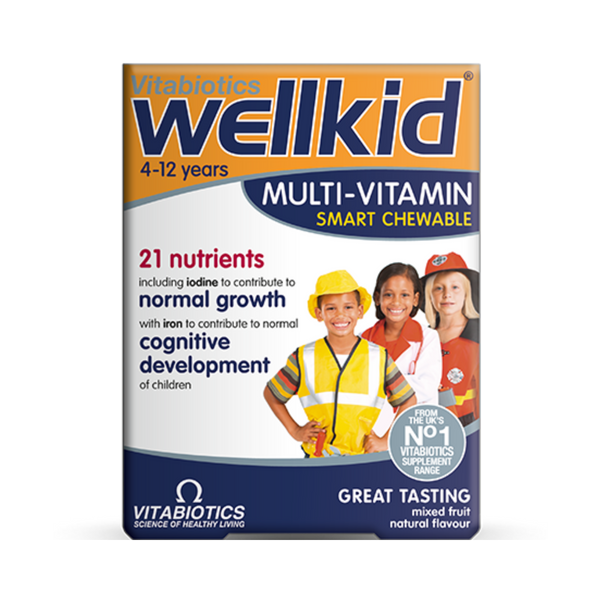 Vitabiotics - Wellkid Smart Chewable Multivitamin 4-12 Years*