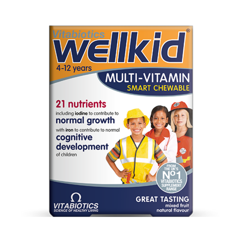 Vitabiotics - Wellkid Smart Chewable Multivitamin 4-12 Years*