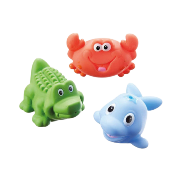 Nuby - Sea Animal Bath Squirting Toys 6m+