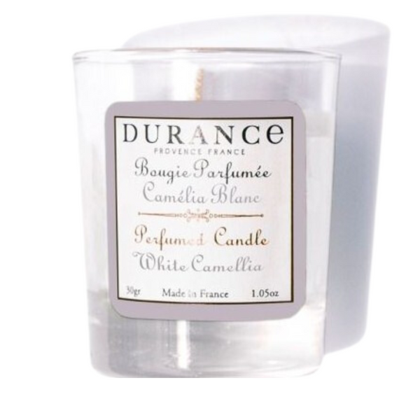 Durance - White Camelia Mini Candle 30gr