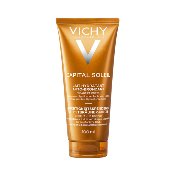 Vichy - Capital Soleil Moisturising Self Tan Milk for Face & Body 100ml