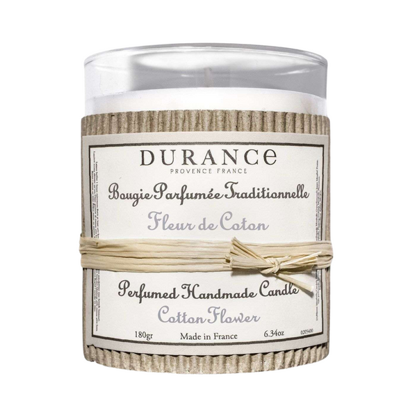 Durance - Cotton Flower Perfumed Candle 180g