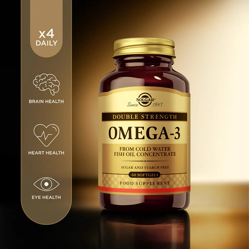 Solgar - Double Strength Omega 3 30 Softgels